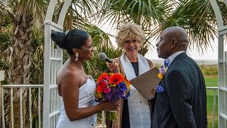 Daphney and Wilbert Long Renewal of Wedding Vows-Amelia Island, Florida