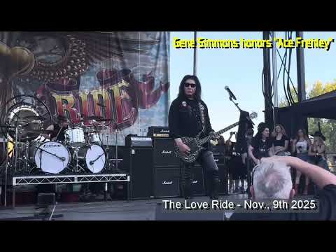 Gene Simmons honors ACE FREHLEY at the LOW RIDE festival - Nov. 9th, 2025 #genesimmons #acefrehley