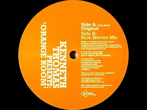 Kenneth Thomas ‎– Orange Room (Nick Warren Mix)