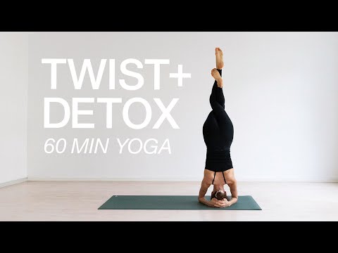 Twist + Detox Yoga Flow | for new energy! | a powerful 60 minutes for the whole body
