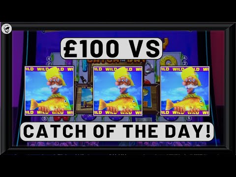 £100 Vs CATCH OF THE DAY! | £500 Jackpot Slot | Inspired Gaming