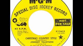 Johnny Tillotson – “Christmas Country Style” (MGM) 1966