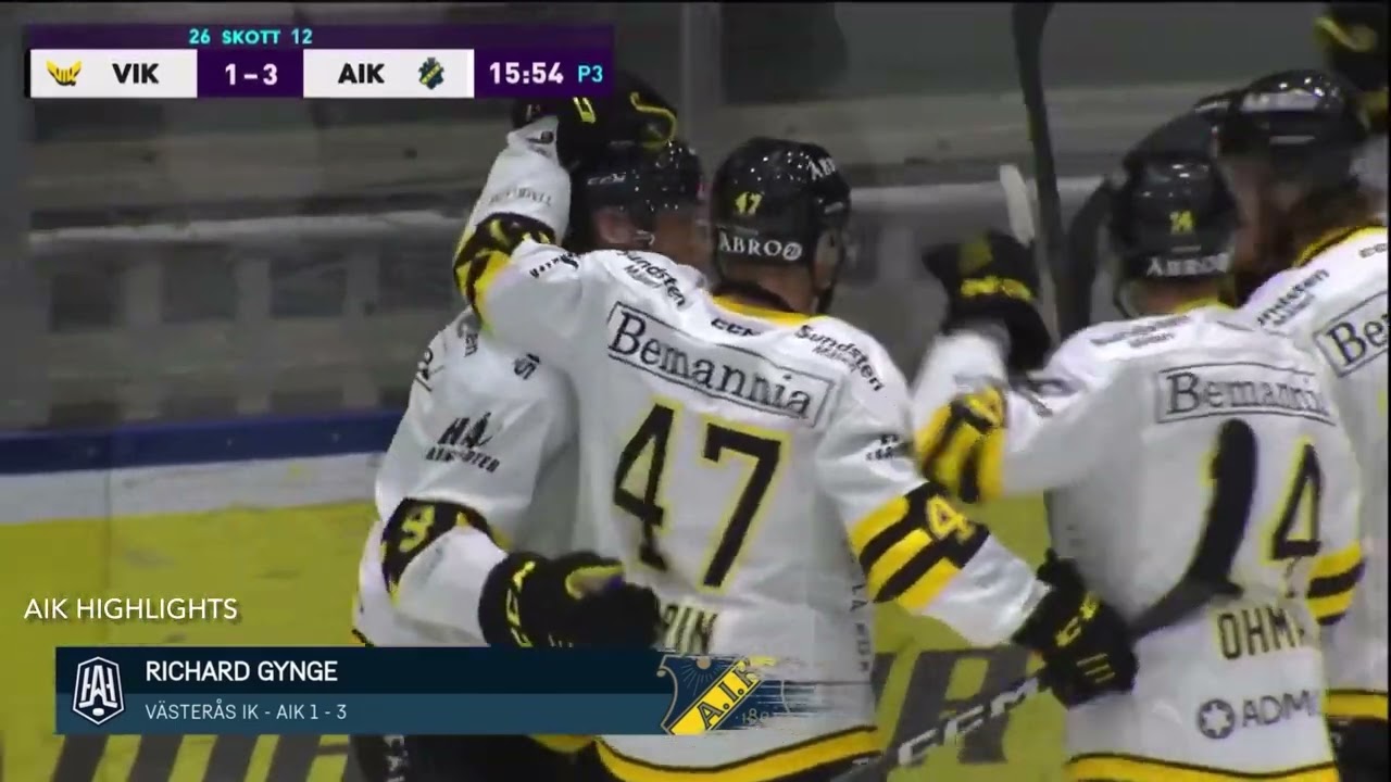 Västerås - AIK | Hockeyallsvenskan 2022/23 Omgång 41