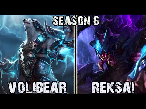Best Volibear Korea vs Reksai Jungle Ranked Challenger
