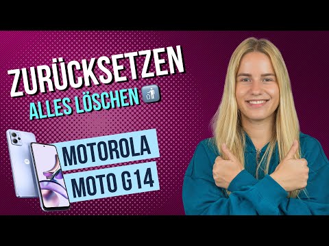 Motorola moto g14 - Zurücksetzen | Reset • 📱 • 🅧 • ⏬ • Anleitung | Tutorial