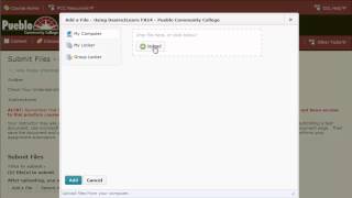 PCCVT0010 Uploading a document in the Dropbox