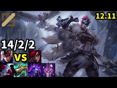 Quinn Mid vs Katarina - KR Master | Patch 12.11