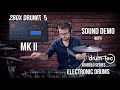 2Box Drumit 5 MK2 electronic drums sound module demo with drum-tec diabolo series
