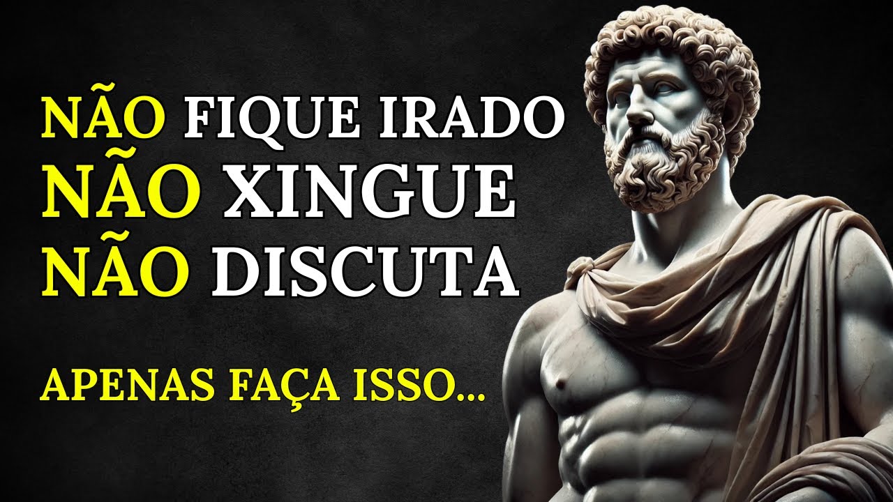 NÃO SE INCOMODE e nem fique Irritado com Ninguém | Sabedoria Estoica