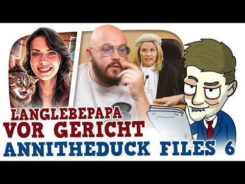 LANGLEBEPAPA vor GERICHT/ ANNI THE DUCK FILES 6 von JAY RIDDLE - Cake News #386