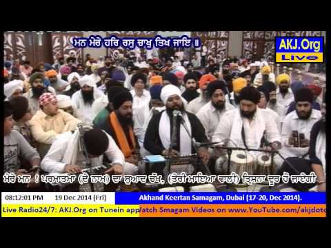 013_Dubai Samagam - 19 Dec 2014 Evening - Bhai Anantveer Singh Jee (USA)