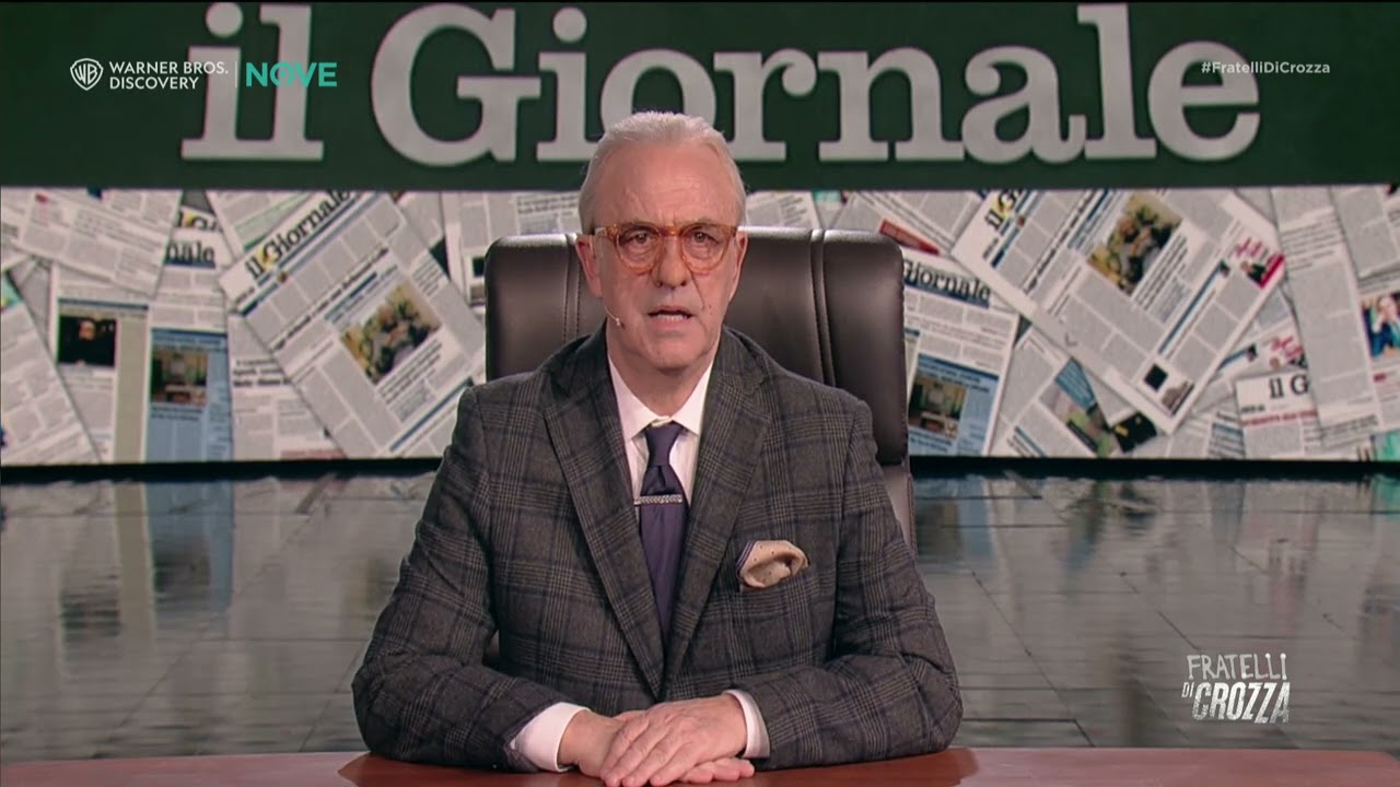 Crozza Feltri "Ce l'ho coi due sindaci frufru chiappallegra di Fratelli d'Italia e Lega"