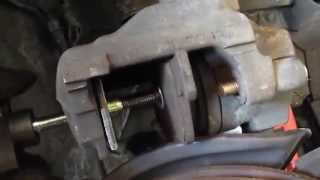 Mercedes SLK, CLK Brake Job DIY brake pad replacement