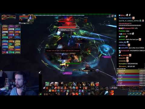 Asmongold's First Crucible of Storms Raid on Heroic Difficulty