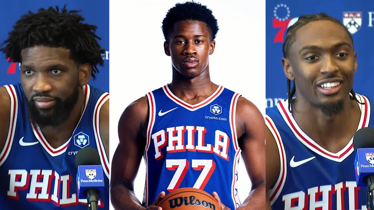 76ers Sound Off On VJ Edgecombe At 2025 Media Day!