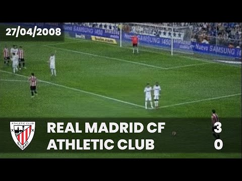 ⚽️ [Liga 07/08] J34 I Real Madrid CF 3 - Athletic Club 0 I LABURPENA