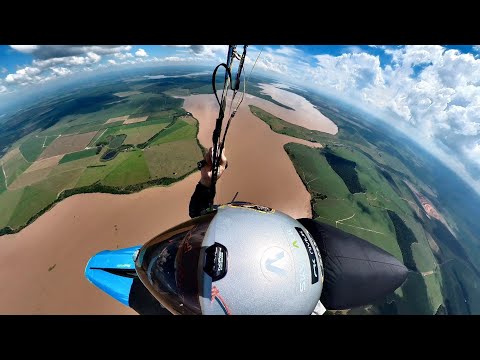Vôo de Parapente em São Pedro SP
