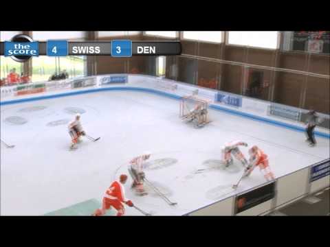 CE 2012: Semi-finale Switzerland - Denmark 8-4