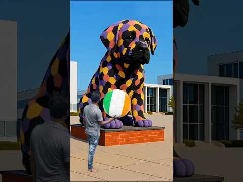 The mascot vibrato assistant placed on the football field is popular, co-produced, creative #vfxind