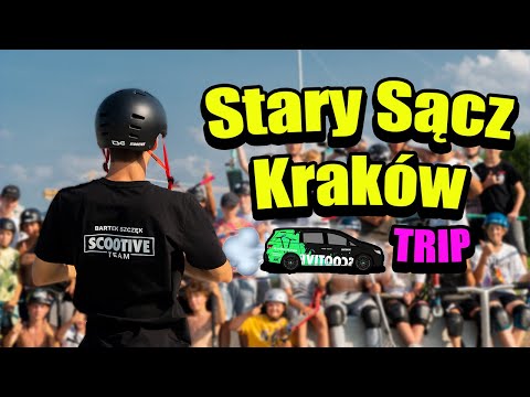 STARY SĄCZ & KRAKÓW | #scootiveontour VIDOEOBLOG