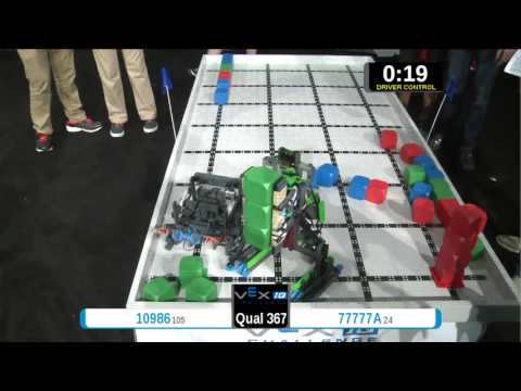 2015 VEXIQ Midd Q367 -  (10986 77777A) 132 - VEX-IQ Middle School-VEX Worlds 2015