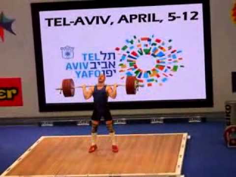 TATARCIK Radoslav .SVK. +105 kg Category Men. Group B .185kg Clean&Jerk 12/04/14