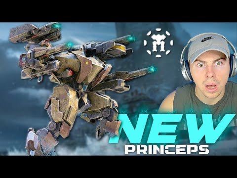 NEW Princeps Titan Is Here... It's Actually Invincible On The Live Server | War Robots