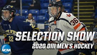 NCAA DIII men's hockey selection show | Bracket reveal