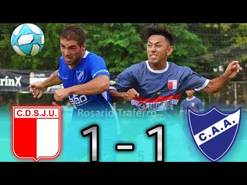 Primera D : JUVENTUD UNIDA 1 - 1 ARGENTINO DE ROSARIO | (Los Goles)