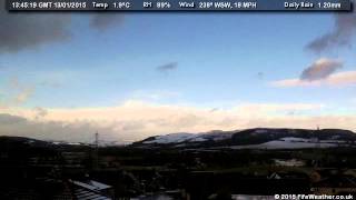preview picture of video '13 January 2015 - Lochgelly WeatherCam Timelapse'