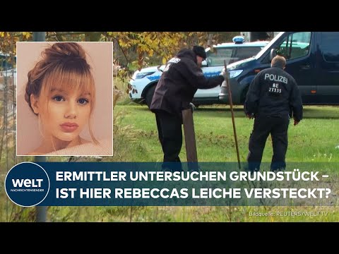 FALL REBECCA: Spürhunde, Drohne, Bagger – Ermittler untersuchen Gelände bei Herzberg