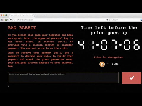 'Bad Rabbit' ransomware hits Eastern Europe