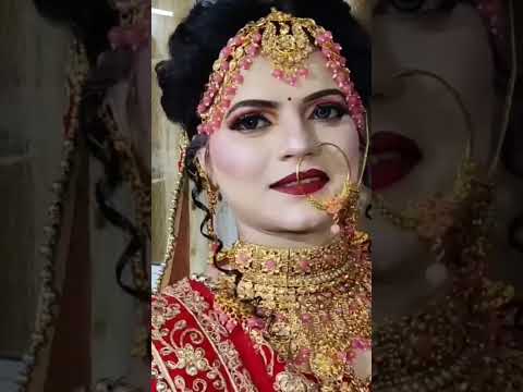 #bridal makeup #hashtag #makeup world #reels #short video #beautiful #bridal #eye makeup #eye
