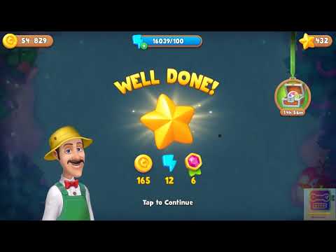 Gardenscapes Super Hard Level 5466 - No Booster