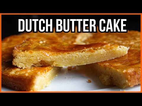 Dutch Butter Cake | Authentic Old Fashioned Recipe | How To | Jordinner