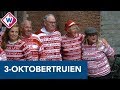 Leidse rage: trotse dragers van Jokes 3-oktobertruien - OMROEP WEST