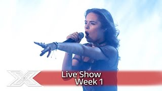 Samantha Lavery sings James Arthur’s Impossible | Live Shows Week 1 | The X Factor UK 2016