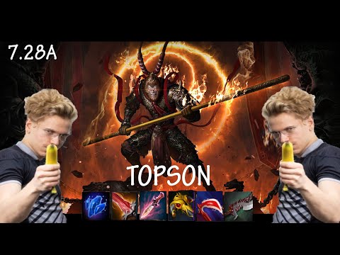 [DOTA 2] OG.TOPSON - SUN WUKONG the MONKEY KING - MIDLANE - 7.28A - DOTA 2 FULL GAMEPLAY
