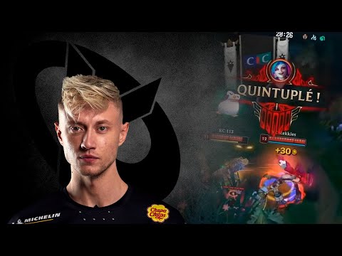 KC Rekkles Pentakill with Jinx - GW vs KC - LFL Spring 2022