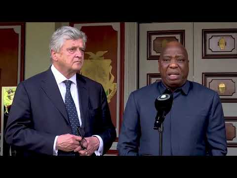 Coopération : Mamadi Doumbouya reçoit l'émissaire du président Emmanuel Macron au Palais Mohamed V