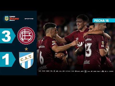 LANÚS 3 - 1 ATLÉTICO TUCUMÁN | Resumen del partido | #TorneoBetano Clausura 2025