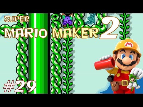 Super Mario Maker 2 - Non-commentary - Beanstalk fairy tale by Agent R