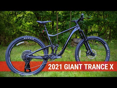 2021 Giant Trance X All Mountain Bike Feature Review and Weight