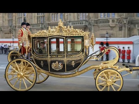 Video Thumbnail: King Charles arrives at Parliament for State Opening | AFP