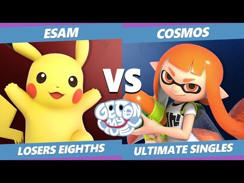 GOML 2019 SSBU - PG | Esam (Pikachu) Vs. PG | Cosmos (Inkling) Smash Ultimate Tournament L. Eighths