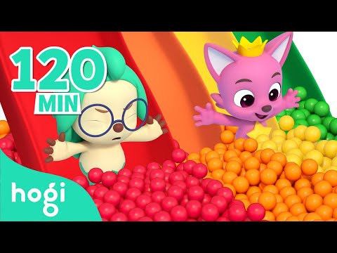 [Best] Learn Colors 2023｜Colors Slide, Pop It, Ball Pit and More｜Hogi Colors