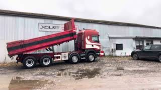 Cami&atilde;o basculante Scania R480, 8x4 TIPPER, MANUAL, STEEL | Imagem 4 - Autoline