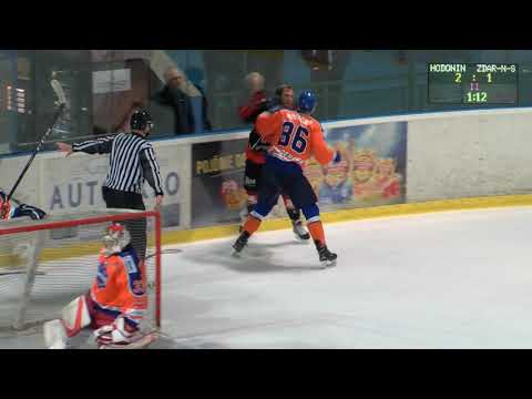 SHK iClinic Hodonín - SKLH  Žďár nad Sázavou 3:2 ze dne 12. 1. 2019