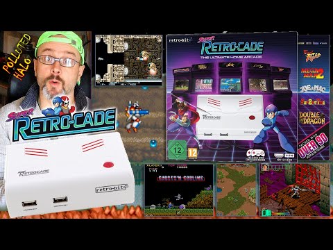 SUPER RETROCADE By RETRO-BIT Review & Demo | PLAY CLASSIC ARCADE GAMES At Home On This Console
