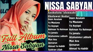 Download lagu ALBUM VIRAL SUARA EMAS NISSA SABYAN | LANTUNAN SHOLAWAT PILIHAN TERPOPULER  mp3